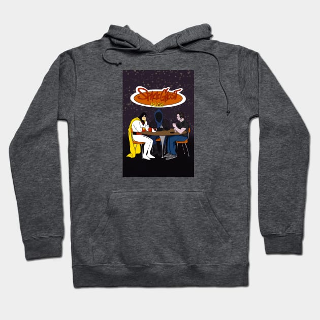 Space ghost podcast Hoodie by Dom Café